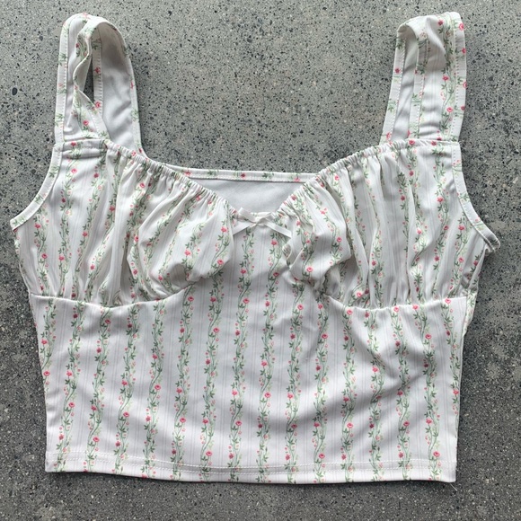 Floral Bow Top - Picture 1 of 2